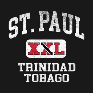 St. Paul, Trinidad and Tobago - XXL Athletic design T-Shirt