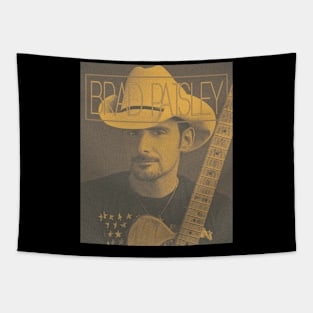 Brad Paisley Old Poster 80s Tapestry