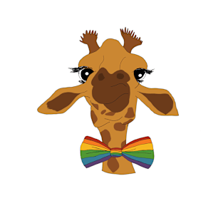 Giraffe knot lgbt T-Shirt