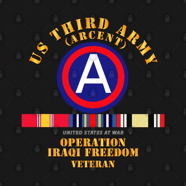 3rd US Army - Iraq Freedom Vet w Svc by twix123844