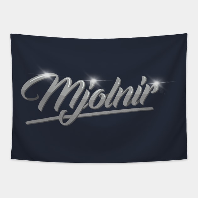 Mjolnir Tapestry by maersky