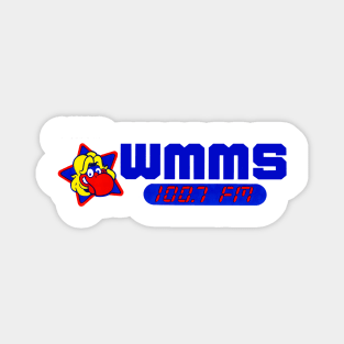 Vintage WMMS Radio Station Magnet