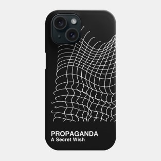 Propaganda / Minimalist Graphic Design Fan Artwork Phone Case