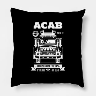 ACAB Fire Truck Heroes Pillow