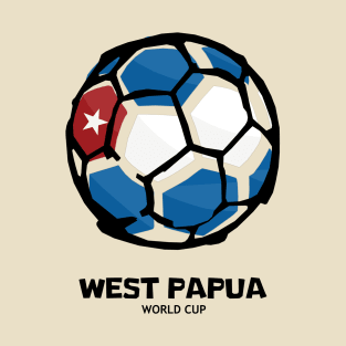 West Papua Football Country Flag T-Shirt