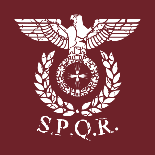 Roman Emblem SPQR T-Shirt