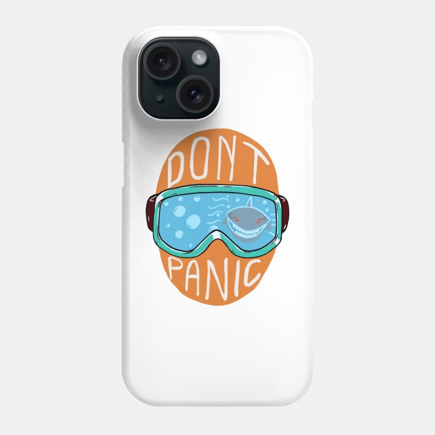 Don’t Panic Phone Case by RiyanRizqi