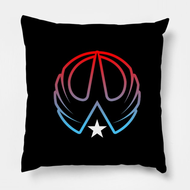 Triad Of The Force - Crest Pillow by Triad Of The Force