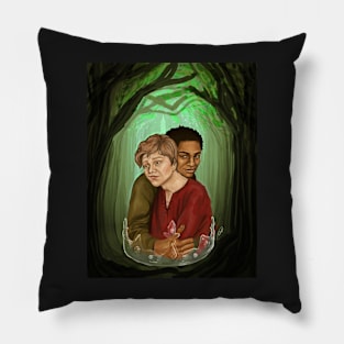 The prince and the tower - illustration Pillow