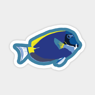 Blue Fish Magnet