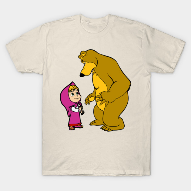 Masha And The Bear Masha And The Bear T Shirt Teepublic