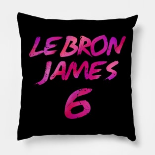 LEBRON JAMES 6 Pillow