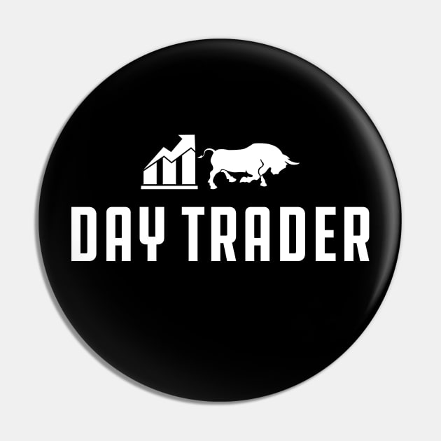 Day Trader Pin by KC Happy Shop