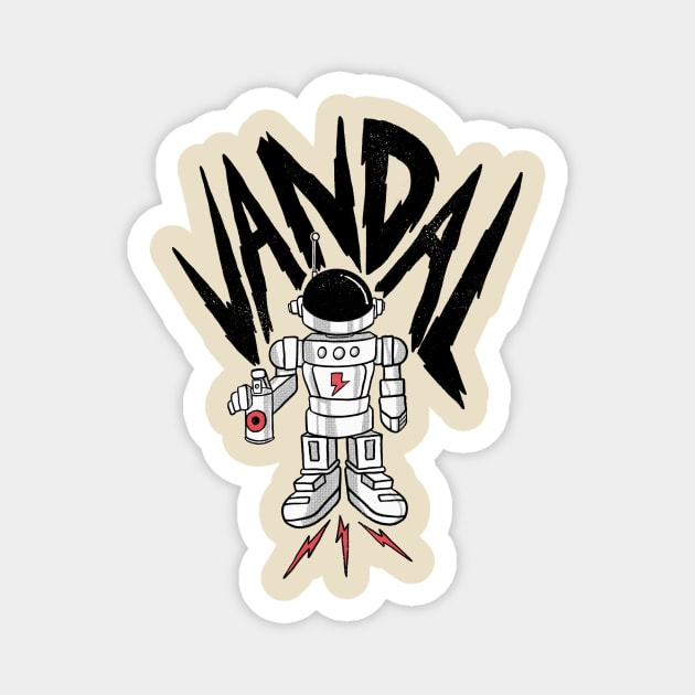 Vandals of the Galaxy Magnet by rjartworks