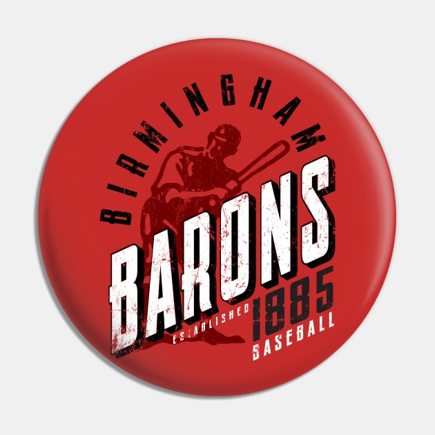 Birmingham Barons Pin by MindsparkCreative