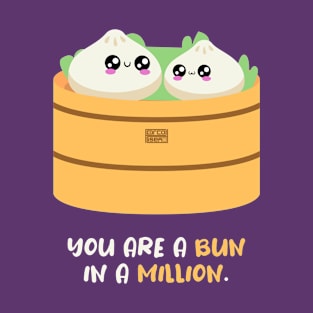 You're a Bun in a Million Pun Chinese Dimsum Valentine's Day T-Shirt