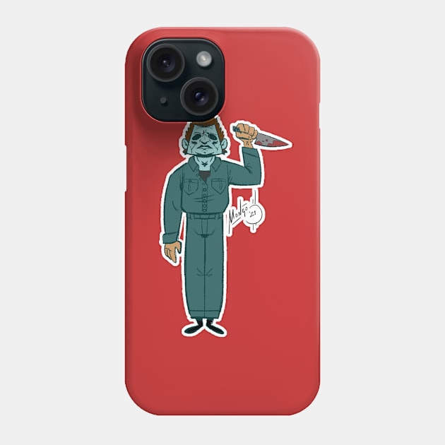 "Michael Myers" Phone Case by MONGO draws