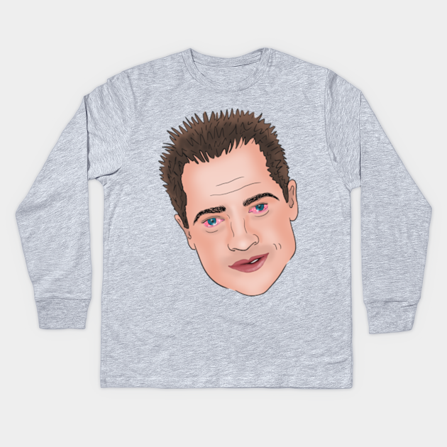 Brendan Fraser Crying Eyes Dank Meme Brendan Fraser Kinder Long Sleeve T Shirt Teepublic De We print the highest quality sad eyes onesies on the internet. teepublic