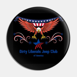 Dirty Liberals - Eagle Pin