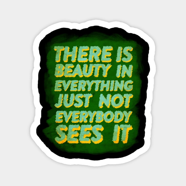 Andy Warhol Quote Magnet by Raimondi