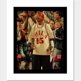 Allen Iverson Steps Over Tyronn Lue Low Poly Poster for Sale by  RatTrapTees