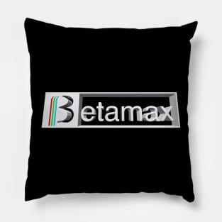 Betamax Video Format 3D Pillow