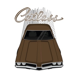 Oldsmobile Cutlass 1969 - brown T-Shirt