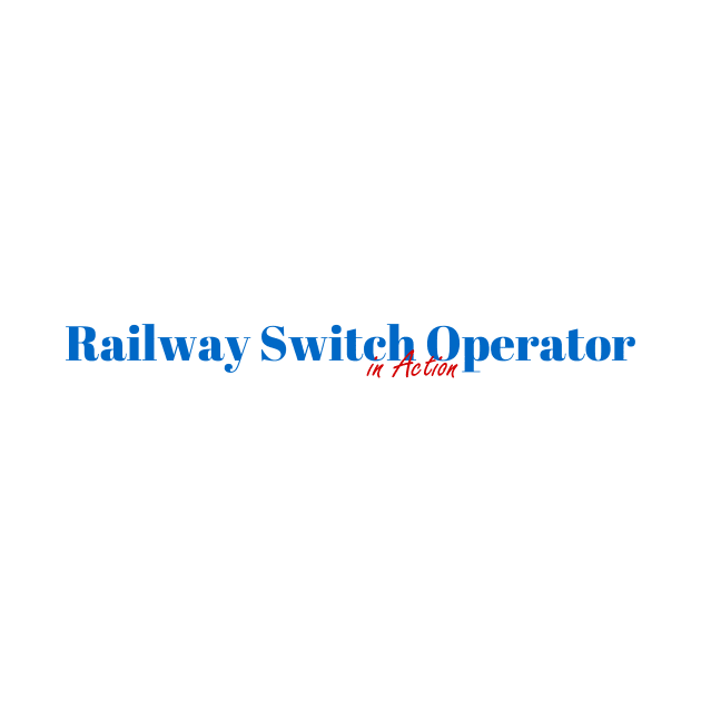 Railway Switch Operator Job by ArtDesignDE