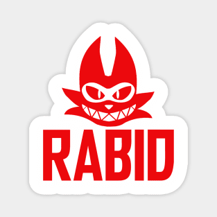 RABID TEXT LOGO Magnet