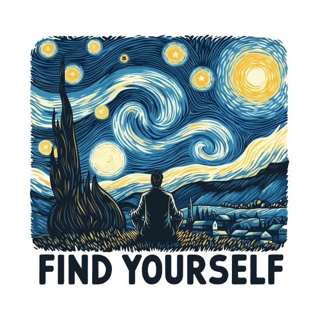 Find Yourseft On The Starry Night by FanArts