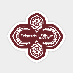 Polynesian Village Resort Logo Magnet