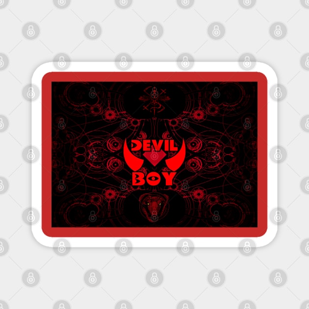 Devil Boy Magnet by Bob Charl