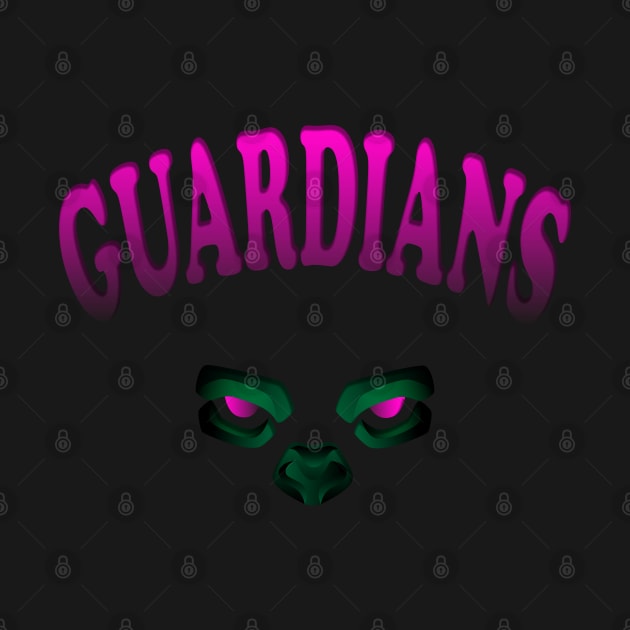 Guardians Gorilla Monkey Eyes Dark Shadows by Mirak-store 