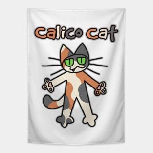 Calico Cat Tapestry