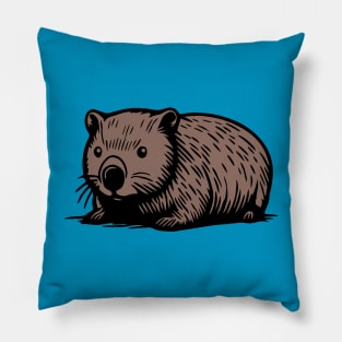 Wombat Pillow