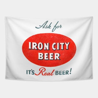 Iron City Beer   Vintage Aesthetic Style Tapestry