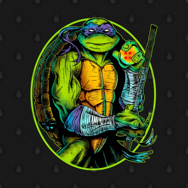 TMNT Donatello Dragon Ball By Blood Empire by BloodEmpire