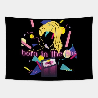 Born In The 80s Tapestry