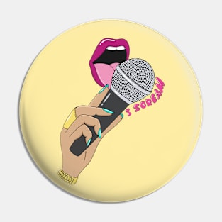 I Scream Pin