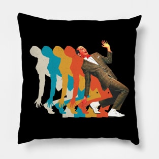 Pee Wee Dance Vintage Pillow