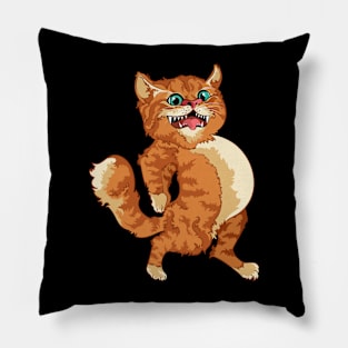 Funny cat memes for kids Pillow