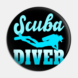 Scuba Diving Scuba Diver Pin