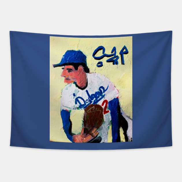 Sandy Koufax Tapestry by ElSantosWorld