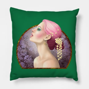 Cascade of Flowers Pillow