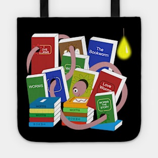 bookworm at night Tote