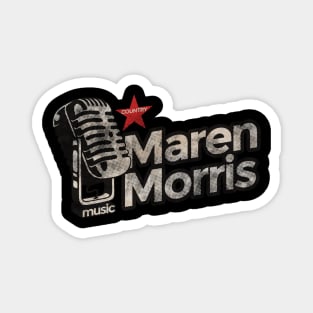 Maren Morris - Vintage Microphone Magnet