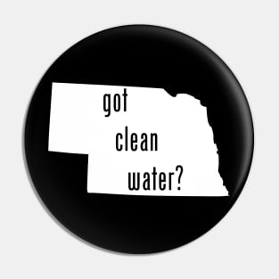 Nebraska - Got Clean Water? Pin