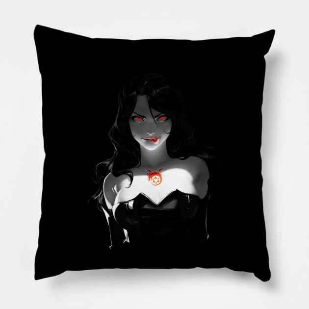 Full Metal Alchemist Lust Pillow by BlackWhiteRed