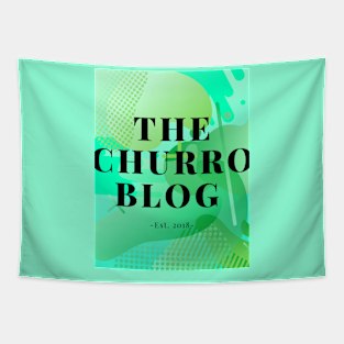 The Churro Blog Green Lava Lamp Tapestry