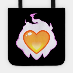 Burning Heart Tote